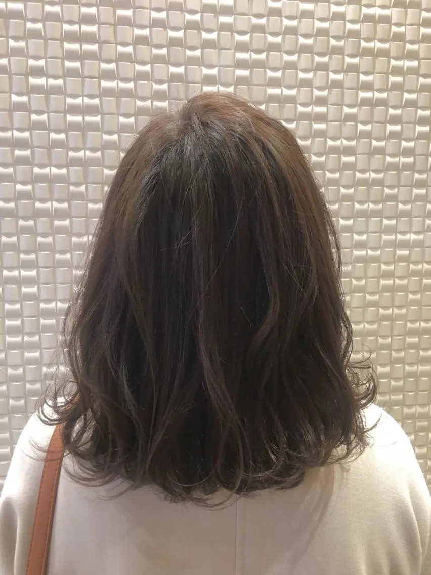 ミディアム カラー アッシュ scene. haraのヘアスタイル