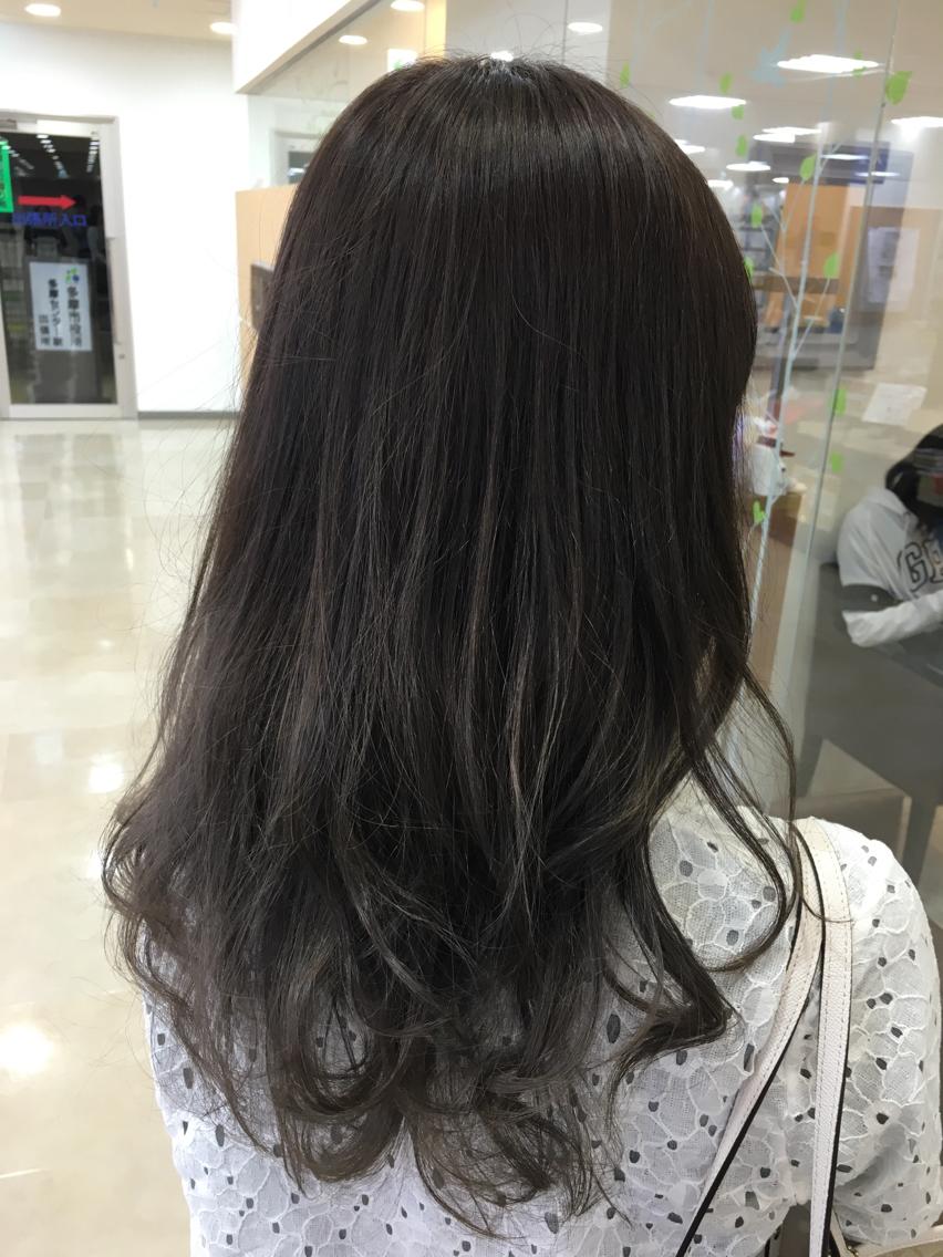 ロング 植田 敬太のヘアスタイル