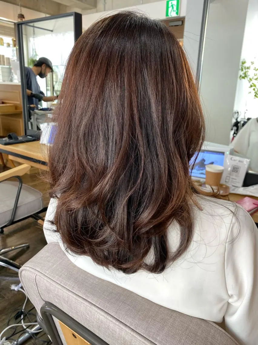セミロング カラー 統括マネージャー/ 髪のドクター/前原悟のヘアスタイル