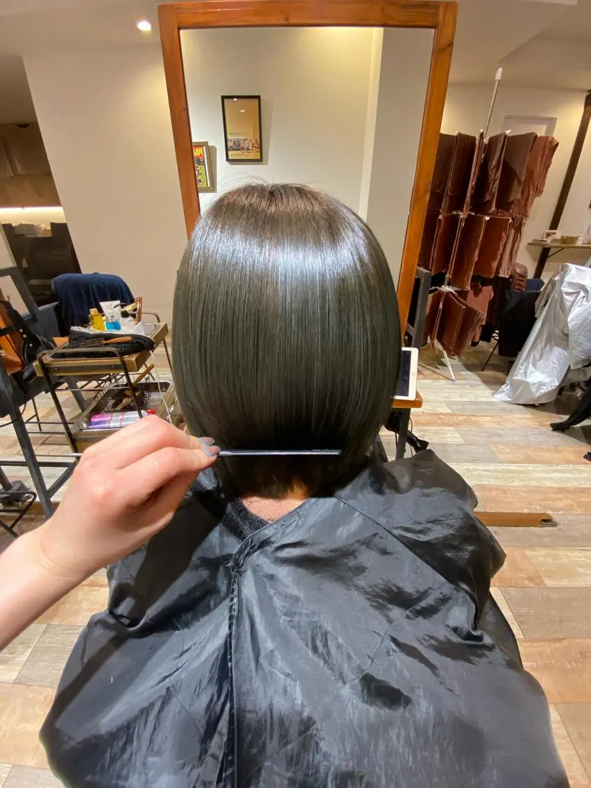 ショート カラー 美髪.艶髪.髪質改善 LoLo.サリのヘアスタイル