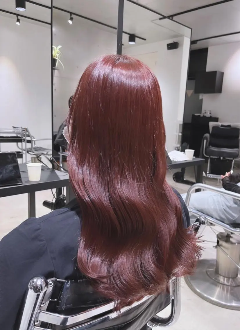 ロング カット ヘアカラー トリートメント 🌫️大人韓国ヘア 🌫️naoyaのヘアスタイル