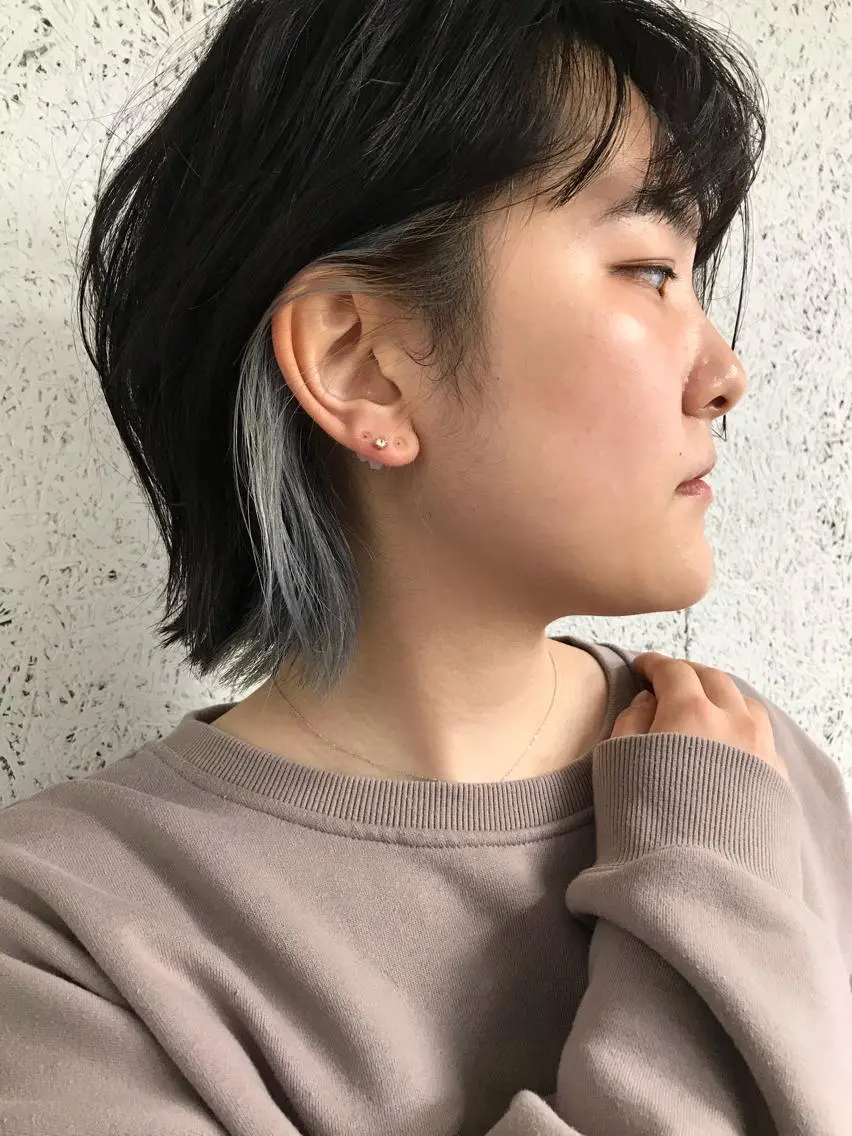 ショート カラー KOOKI スティードトーキョーのヘアスタイル