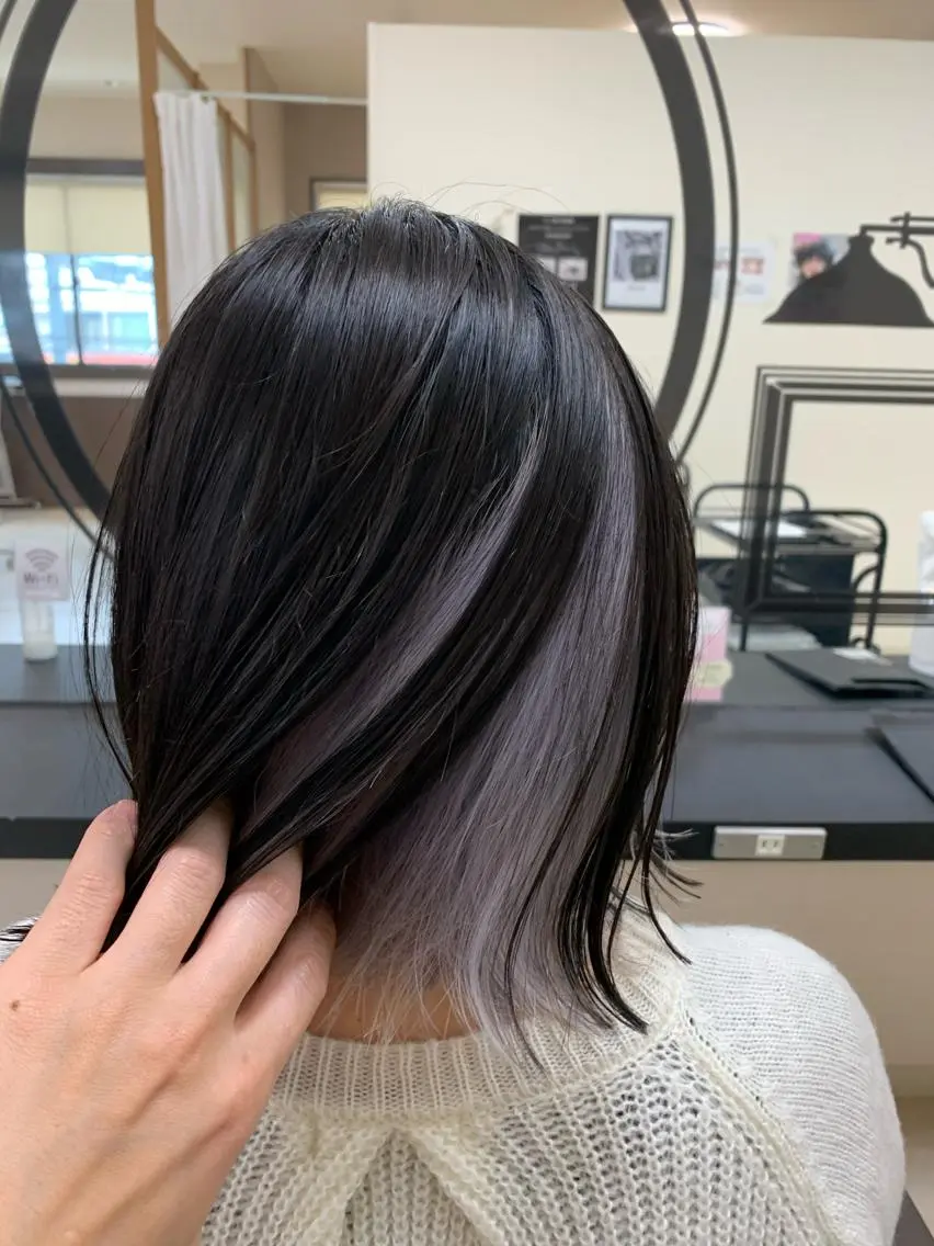ミディアム カラー Lien 深井店のヘアスタイル
