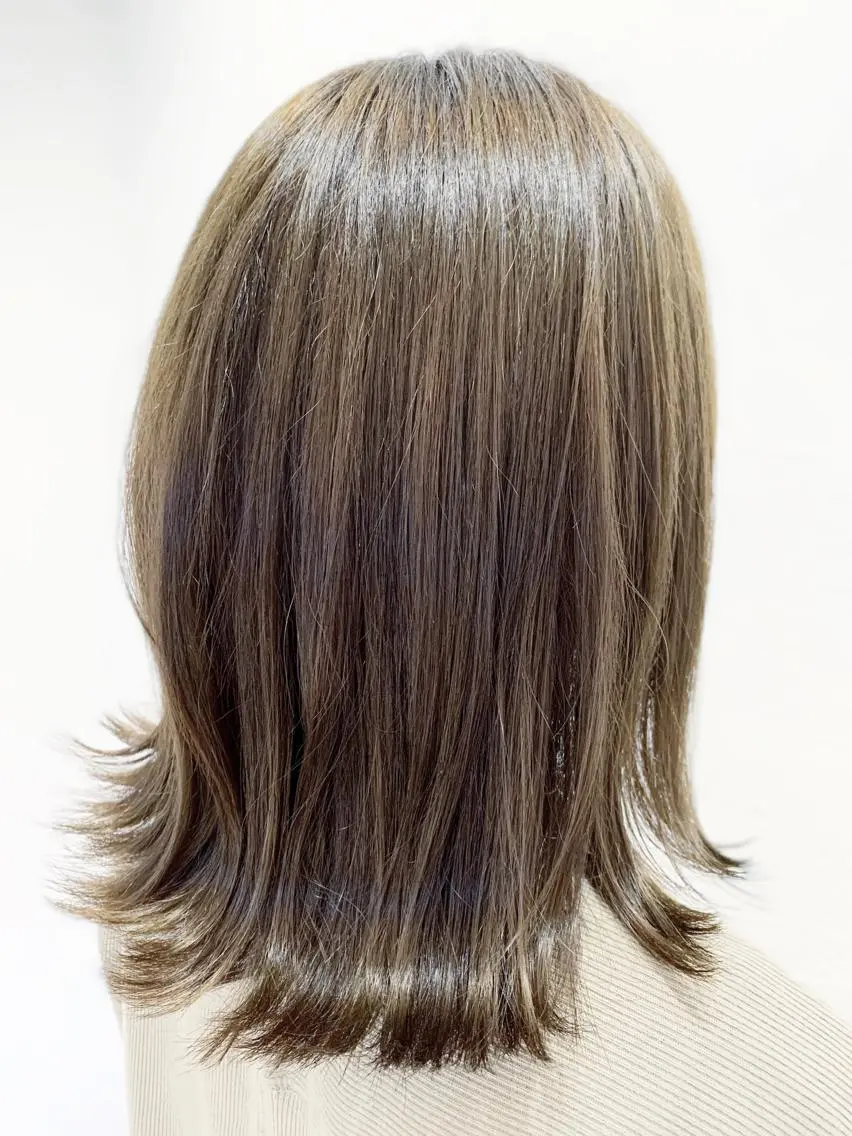 ミディアム 蛯名 ユウジのヘアスタイル