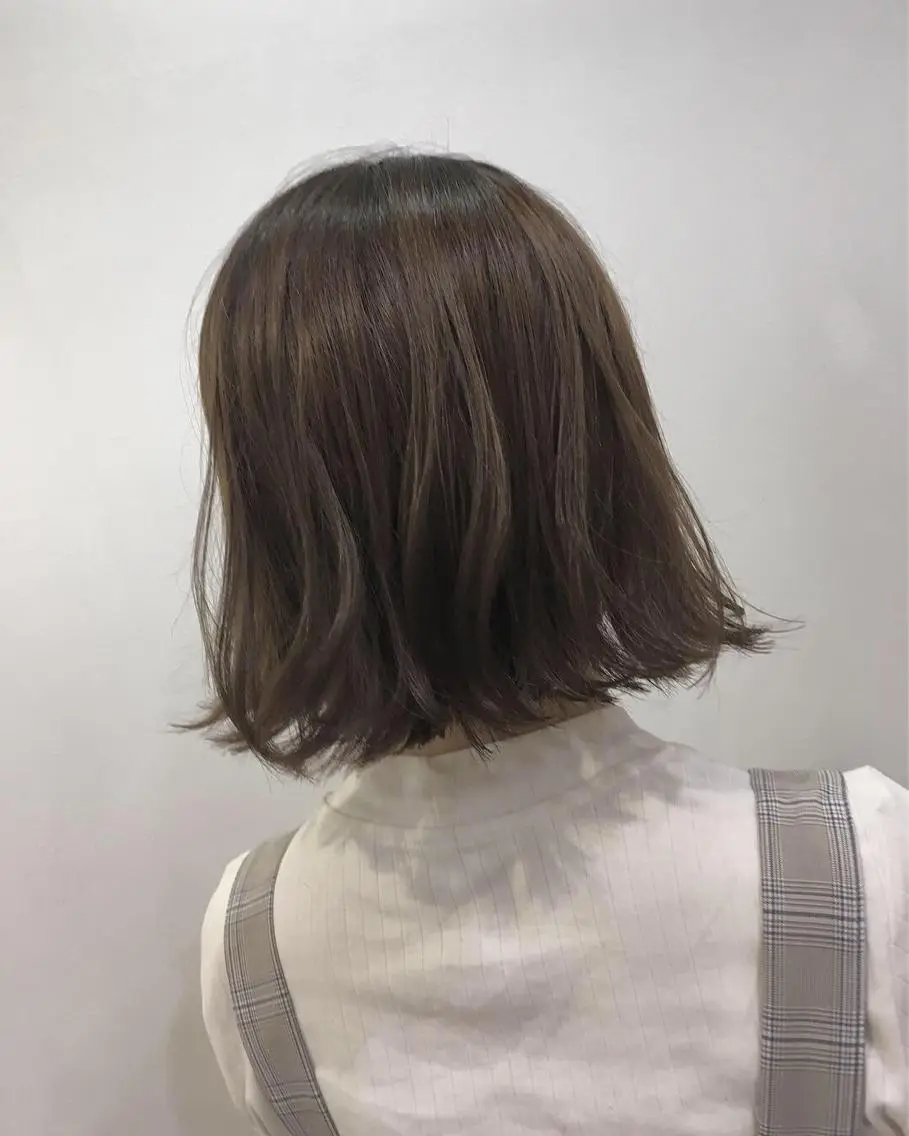 ミディアム はまべ です☆のヘアスタイル