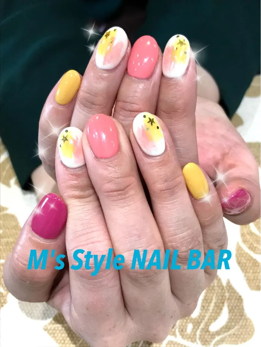 ネイル アートネイル ハンドネイル M's Style NAIL BARのネイルデザイン