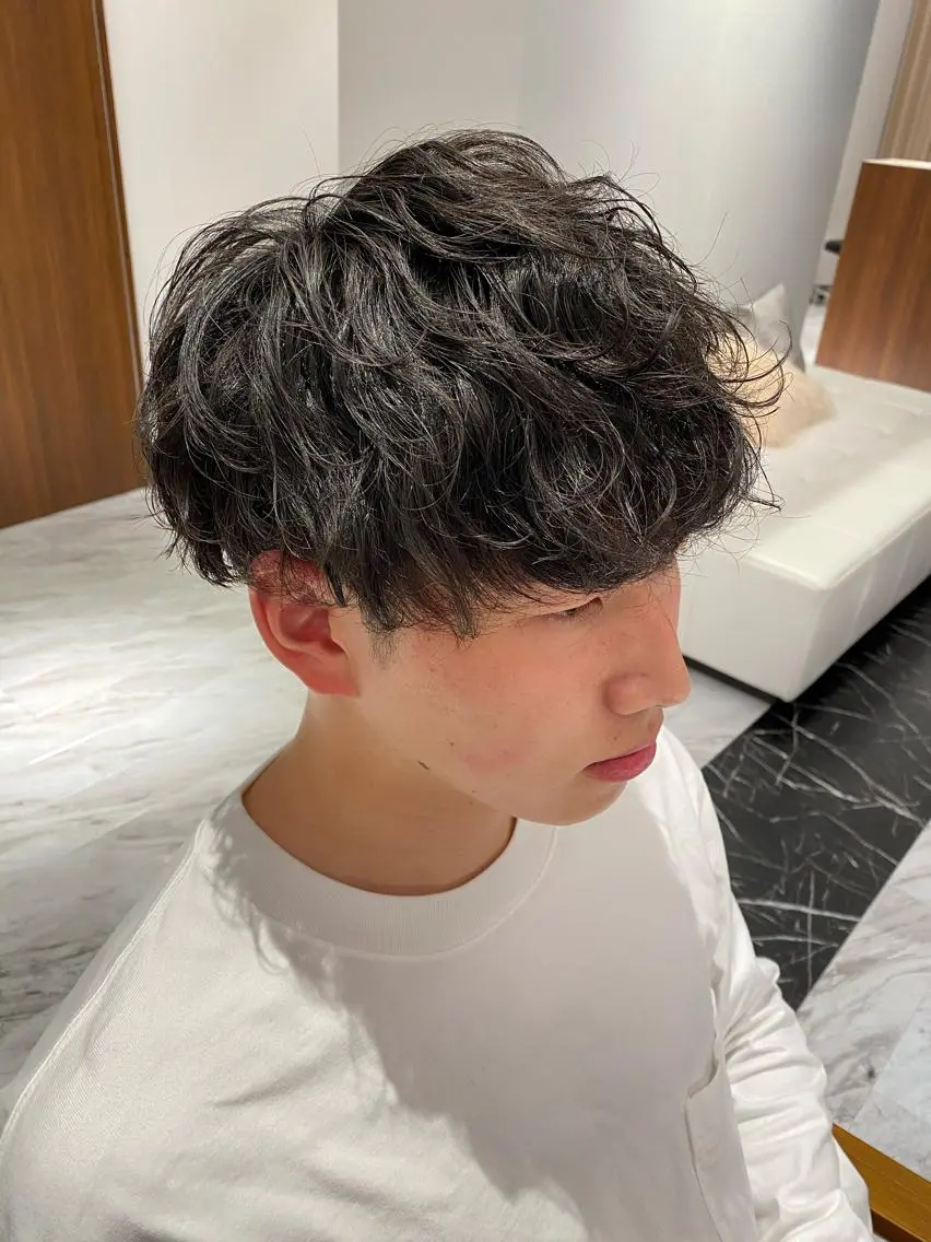 パーマ メンズ 瀧野 翔吾【メンズ特化】のヘアスタイル
