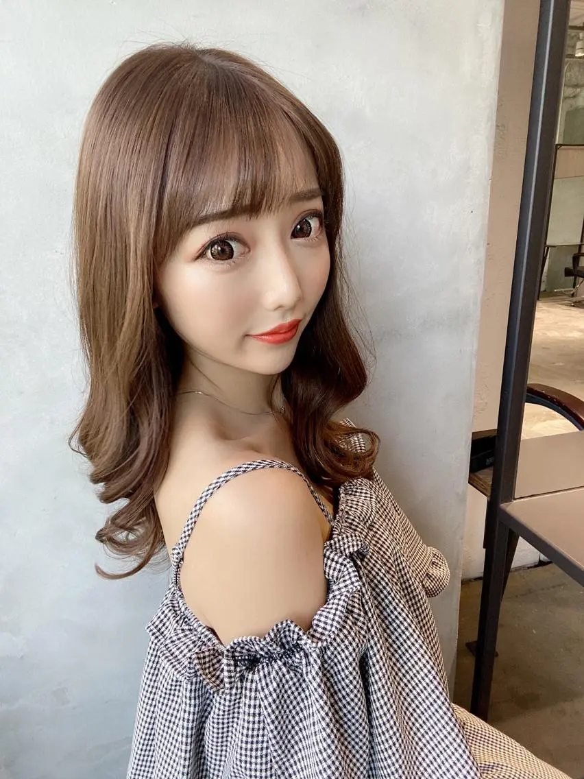セミロング カラー セミロングパーマ 透明感カラー デザインカラー ボブ レイヤーカット ♦️髪質改善♦️ 【CHERIM】福島のヘアスタイル