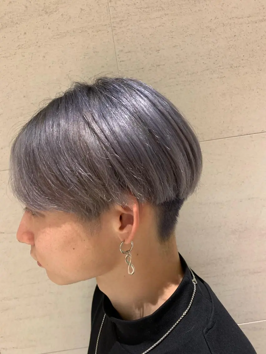 ショート カラー メンズ メンズブリーチ ブリーチ 美髪✖️似合わせ 🌻ヒトミのヘアスタイル
