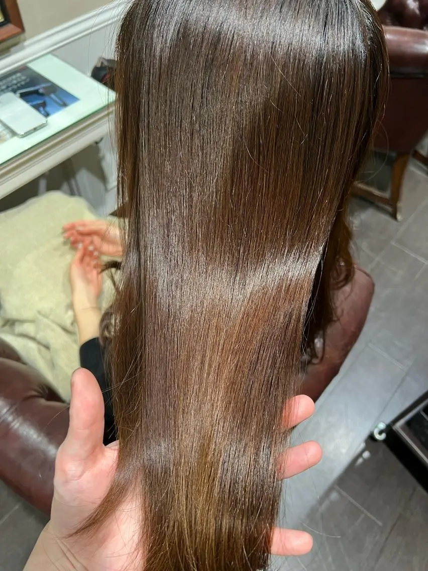 セミロング 増田 晃士のヘアスタイル