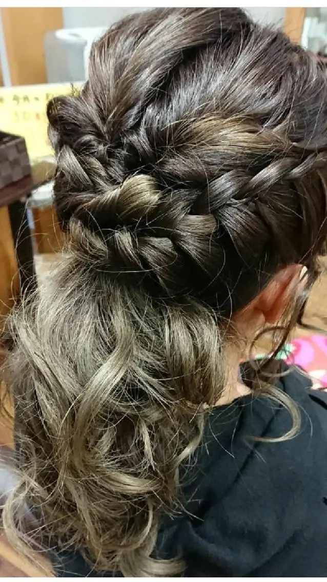 カラー ロング メンズ メンズブリーチ メンズインナーカラー ブリーチ インナーカラー ヘアカラー . ＳＨＩＯのヘアスタイル