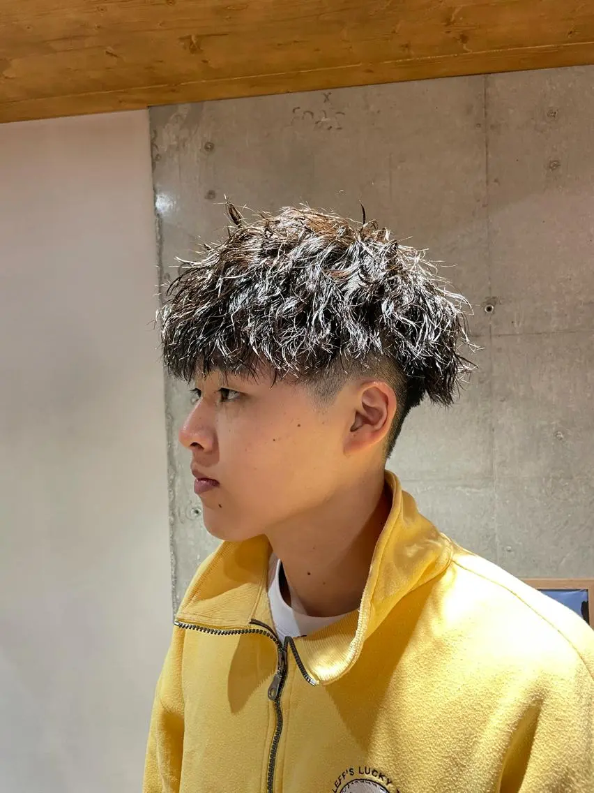 パーマ メンズ カット パーマ トリートメント 🔥メンズ特化パーマ 🦖増田弘明🦖のヘアスタイル