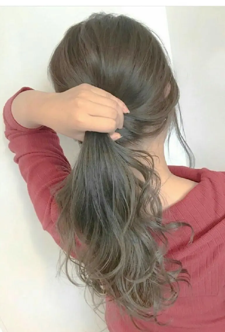 ロング カラー カット パーマ トリートメント 畑中秀平💛艶髪💜 Babylon 代表のヘアスタイル