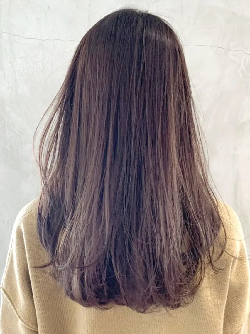 セミロング カラー パーマ ヘアアレンジ レイヤーカット ローレイヤー ITbyALBUM 浦和店のヘアスタイル