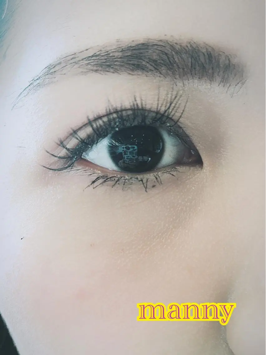 マツエク・マツパ Bカール manny eyelashのマツエク・マツパデザイン