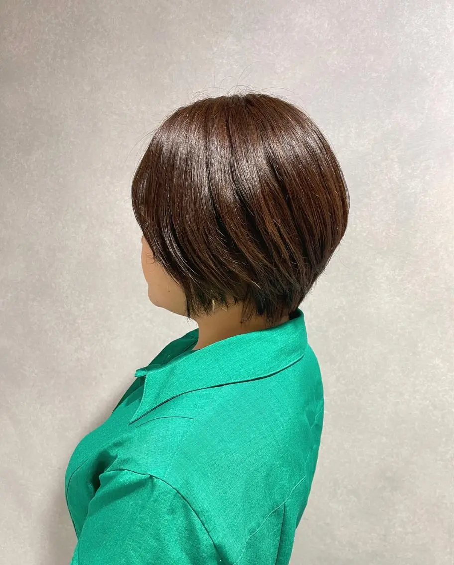 ショート カット 唐澤 千尋のヘアスタイル