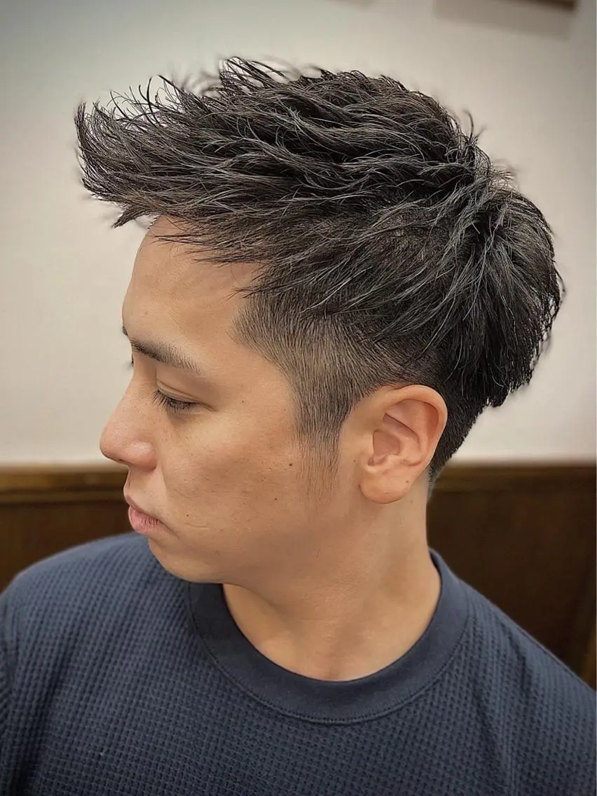 ショート メンズ カット . オオシマのヘアスタイル