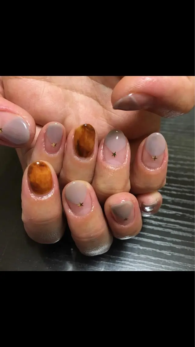 ネイル 山中 あいのネイルデザイン
