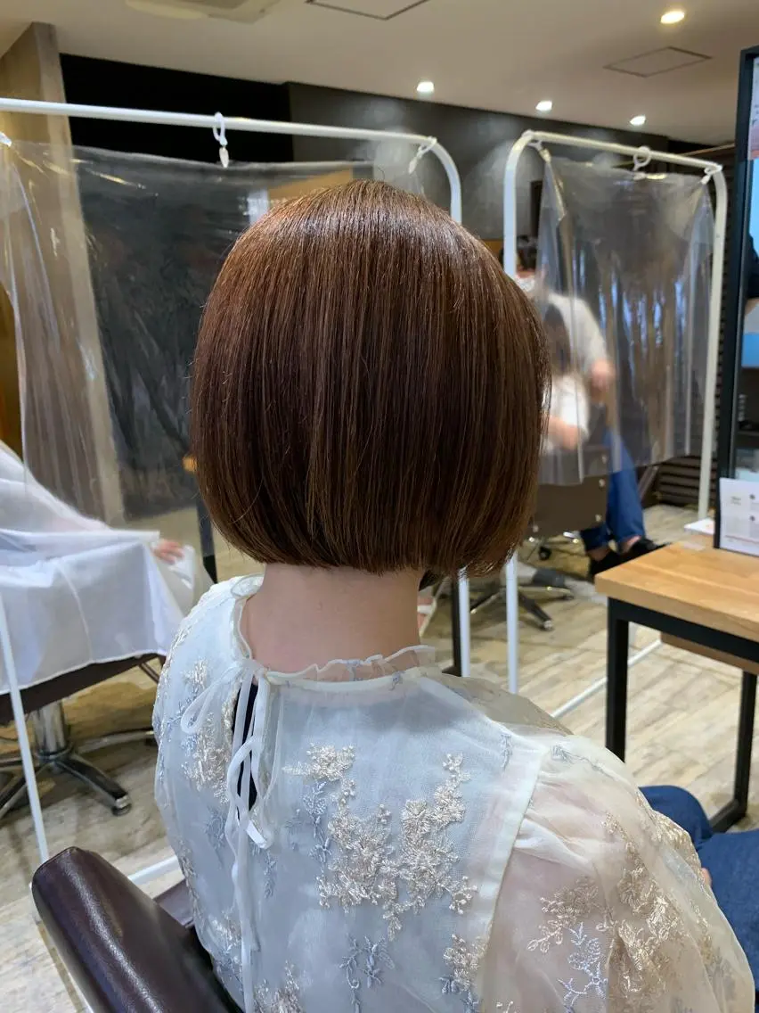 ショート カット ヘアカラー レイヤーカット TAIKIのヘアスタイル