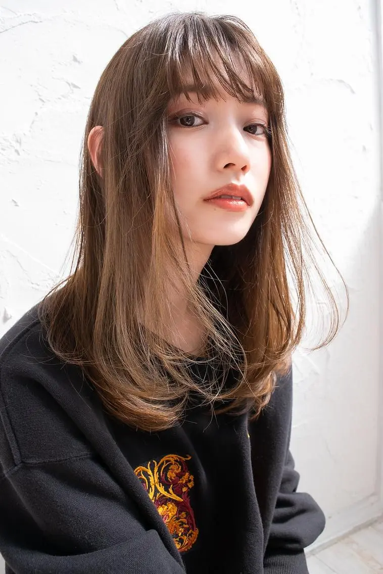 ロング カラー ANGELICA JR和歌山店のヘアスタイル