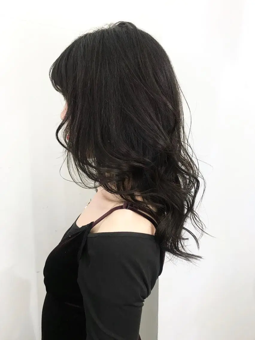 ロング カラー メンズ縮毛矯正 細谷碧海のヘアスタイル