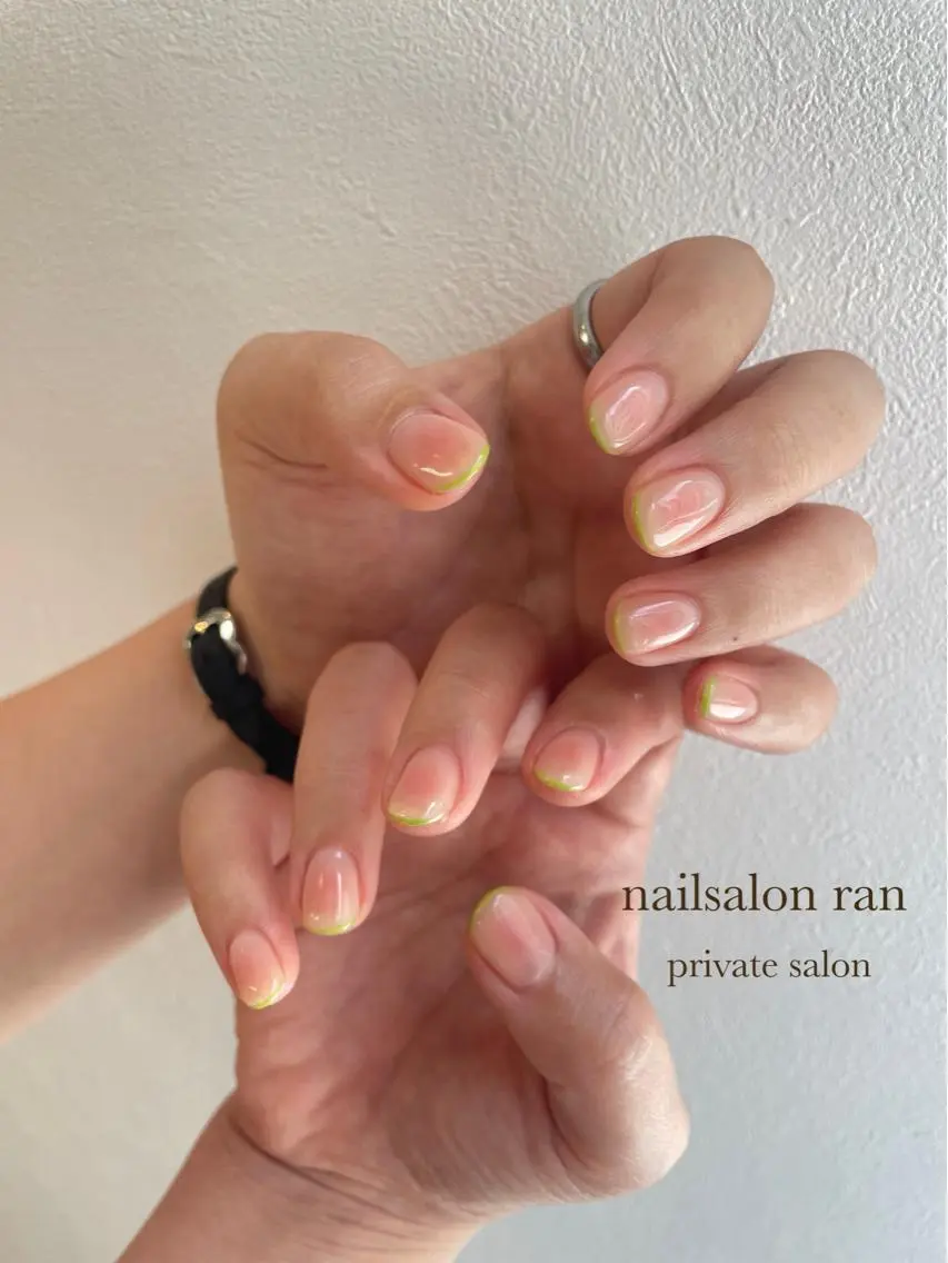 ネイル 持ち込み nailsalon ranのネイルデザイン