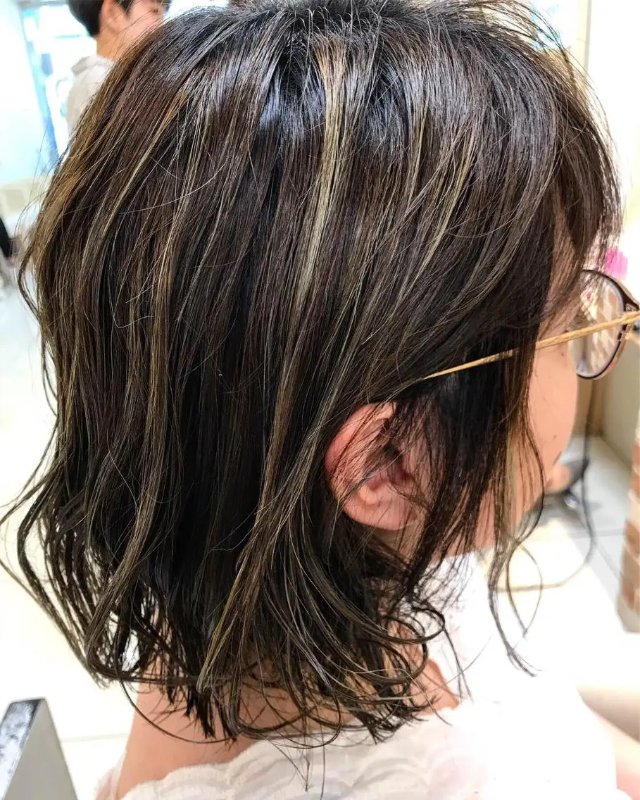ショート カラー 店長 大方康暉のヘアスタイル