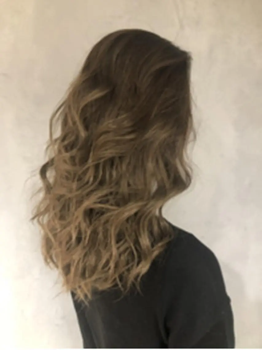 ロング カット ヘアカラー トリートメント ⭐️店長 藤野 正博⭐️のヘアスタイル
