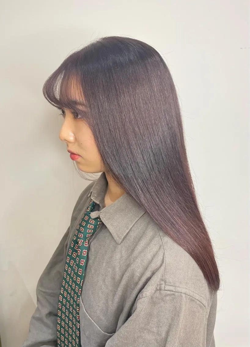 ロング 美髪矯正・ブリーチ 矯正🫧秋元ゆたかのヘアスタイル