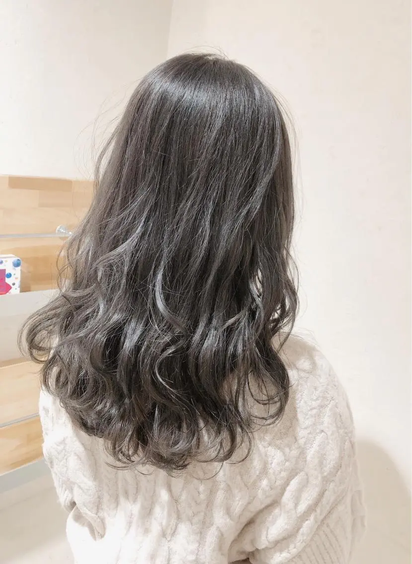 セミロング カラー ヘアアレンジ イメコン美容師 サイトウアキラのヘアスタイル