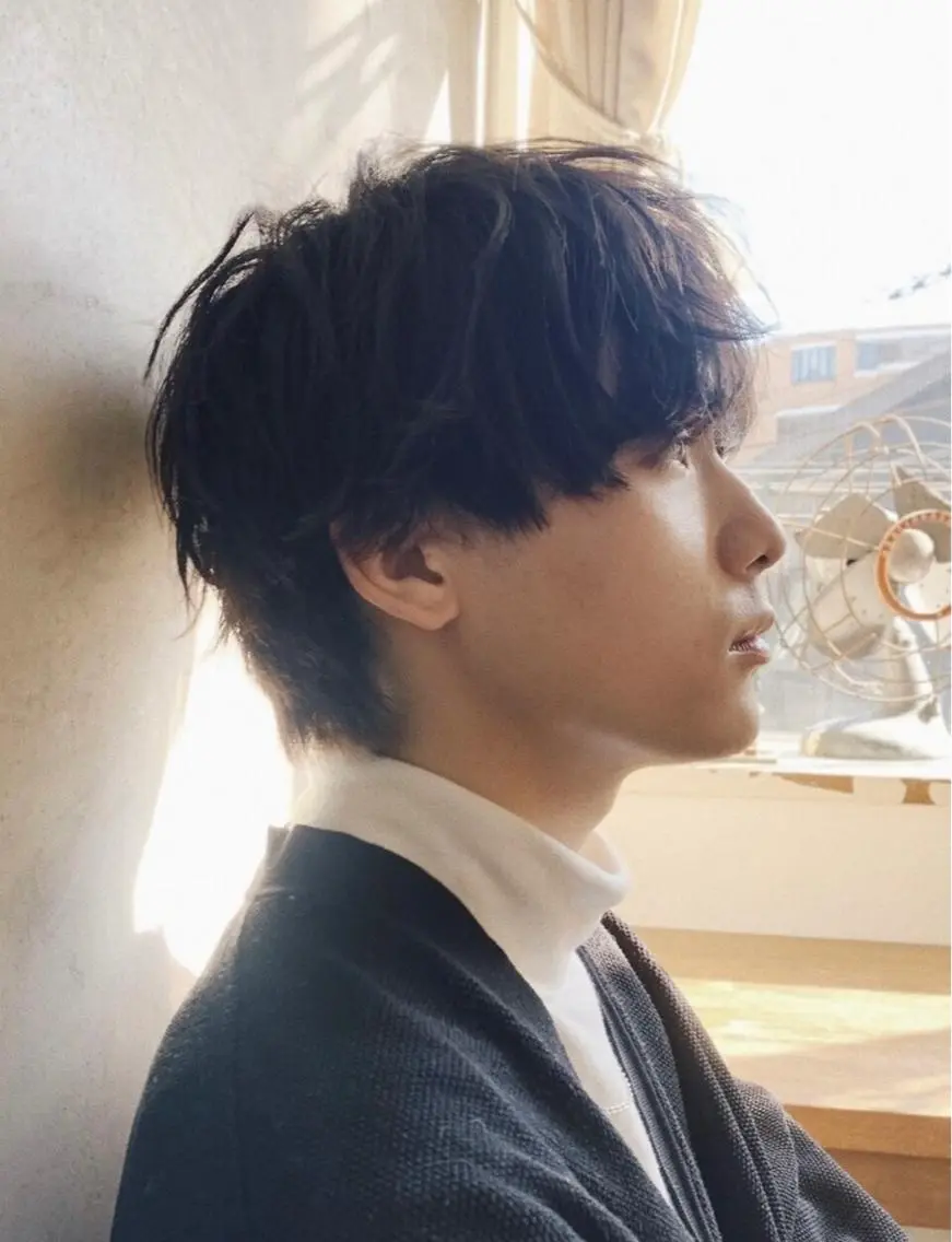 パーマ メンズ マッシュ 岡山メンズヘア特化 テラのヘアスタイル