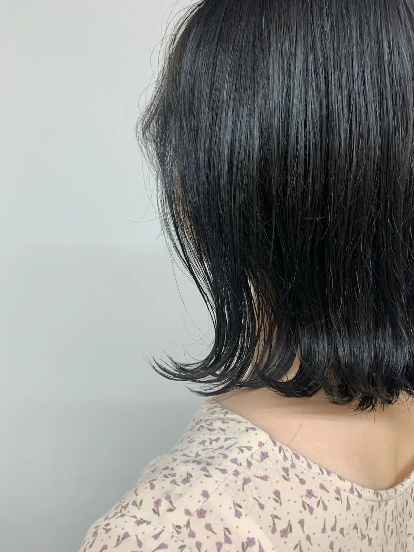 ミディアム カラー 黒髪 シルバー メンズショート 店長 清原佑太のヘアスタイル