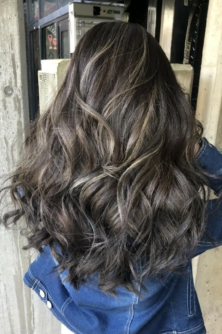 ロング カラー ヘアカラー トリートメント RIENS♡xrea 山本優舞のヘアスタイル