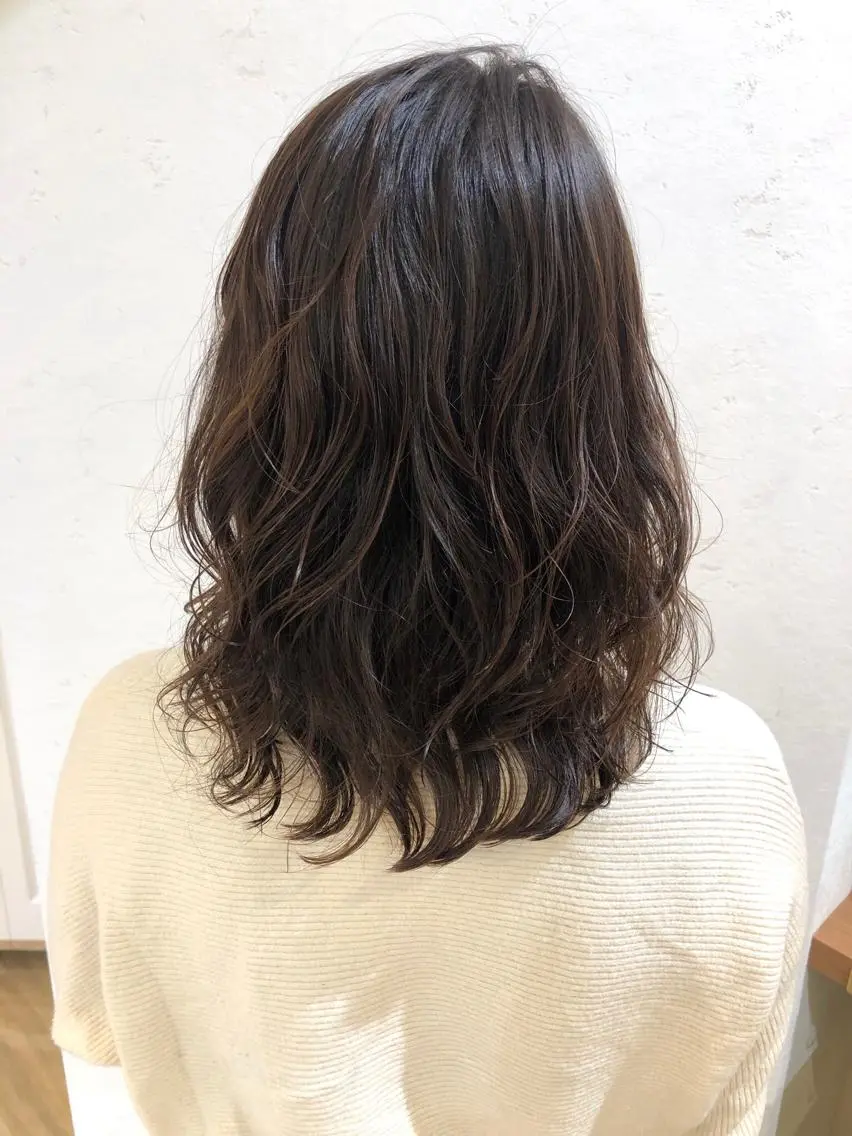 ミディアム カラー パーマ ヘアアレンジ Londideal 高橋ヒロシのヘアスタイル