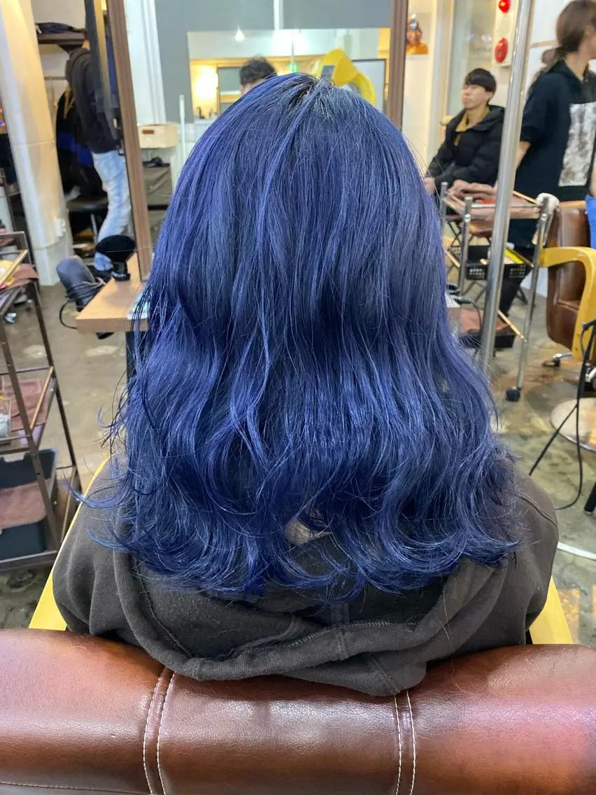 ロング カラー ヘアアレンジ 【艶髪×韓国風】 毛流れ職人 RYOのヘアスタイル