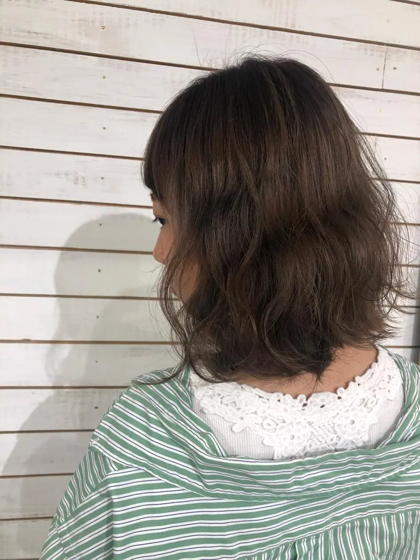 ショート カラー ヘアアレンジ グレージュ カット ヘアカラー 🦋美髪/エクステ 🦋アベイクミのヘアスタイル