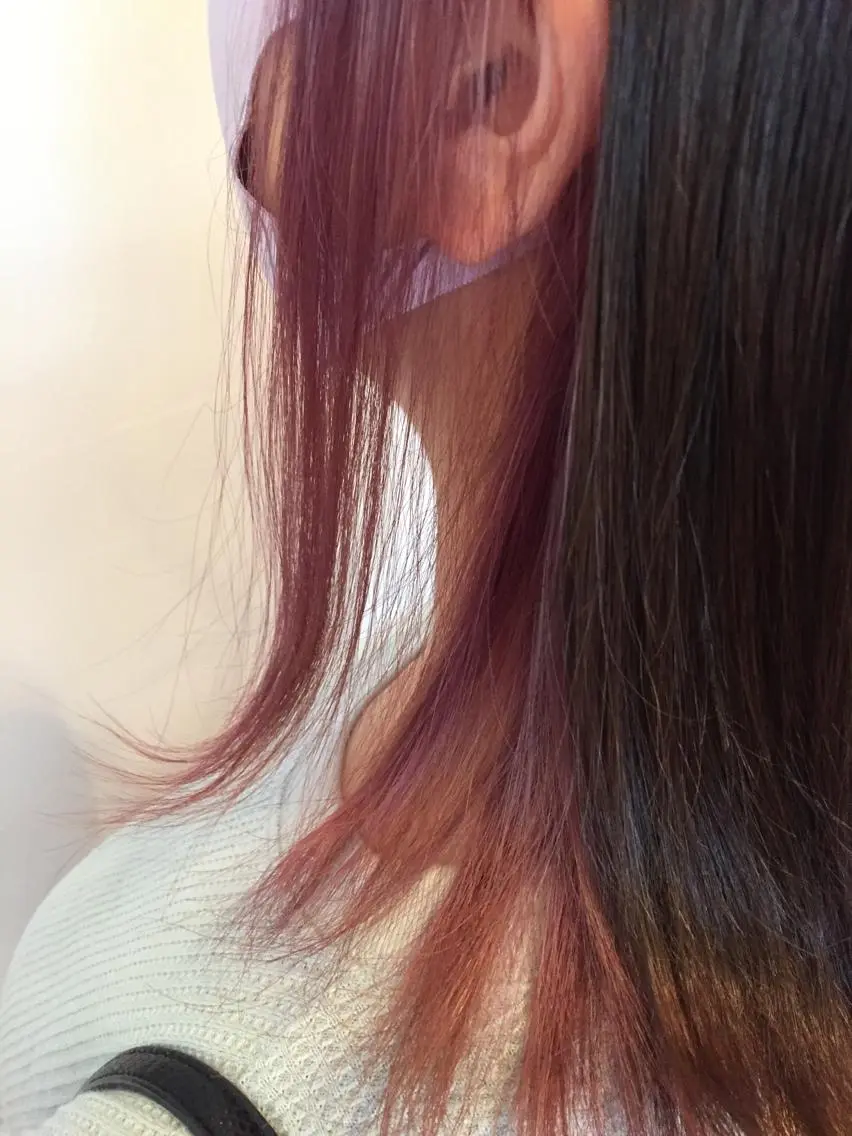 セミロング カラー ヘアアレンジ ネイル マツエク・マツパ インナーカラー 井澤 一真のヘアスタイル