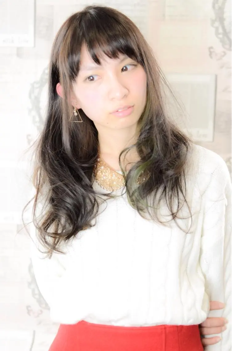 セミロング Campus キャンパスのヘアスタイル