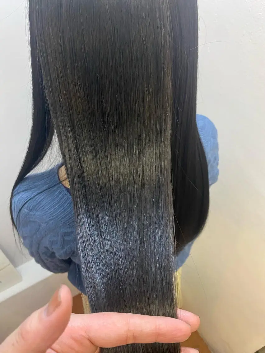 ロング 髪質改善 トリートメント トリートメント 艶髪カラー&ウルフ フルカワ ヒロズミのヘアスタイル