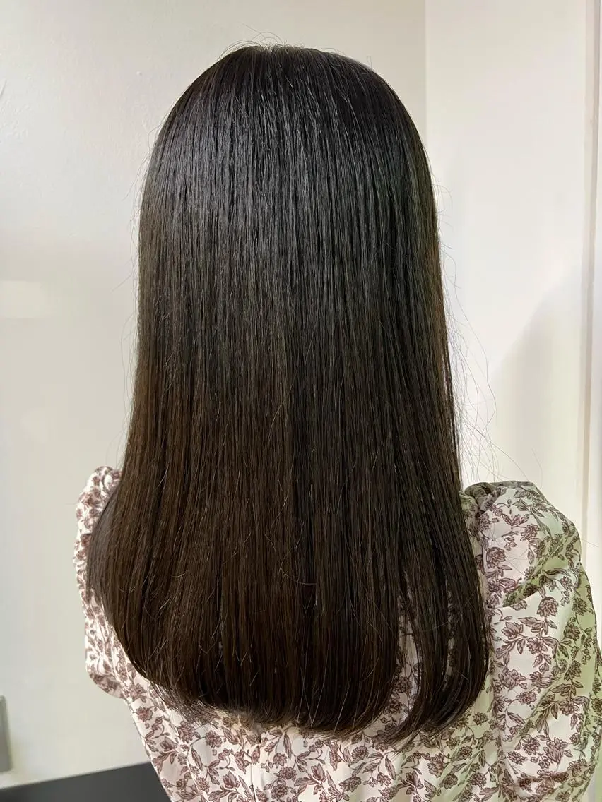 セミロング カラー トリートメント 三谷はるな /名古屋/本山のヘアスタイル