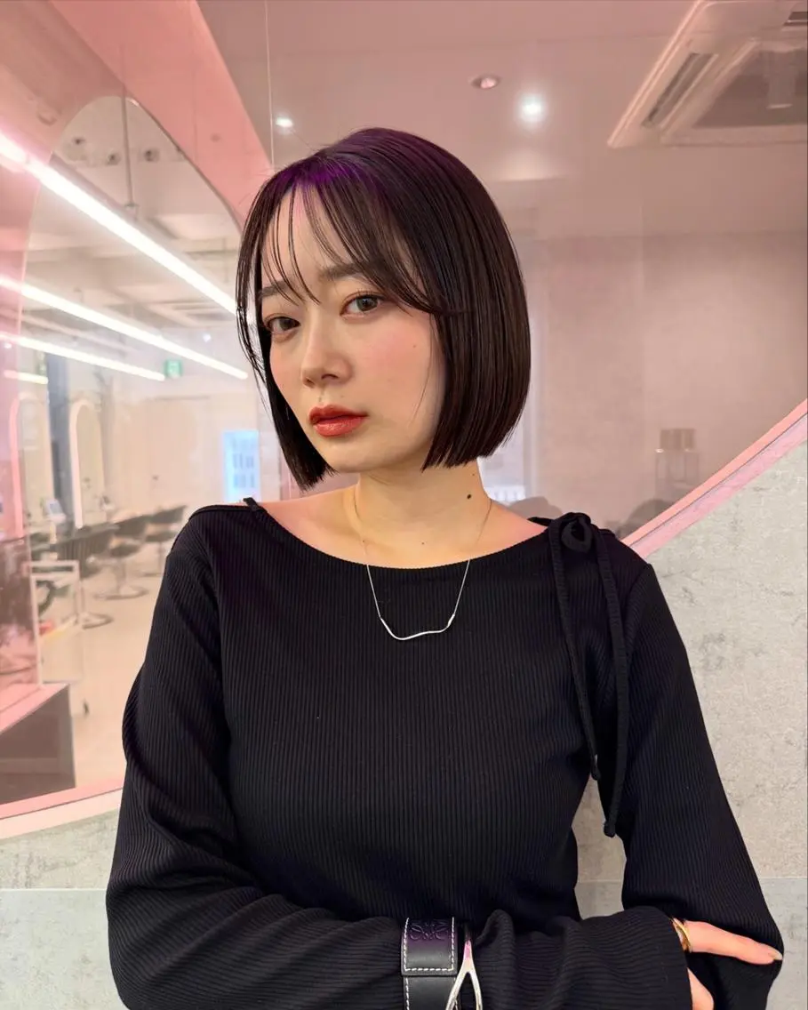 カラー ロング カット Lond oneのヘアスタイル