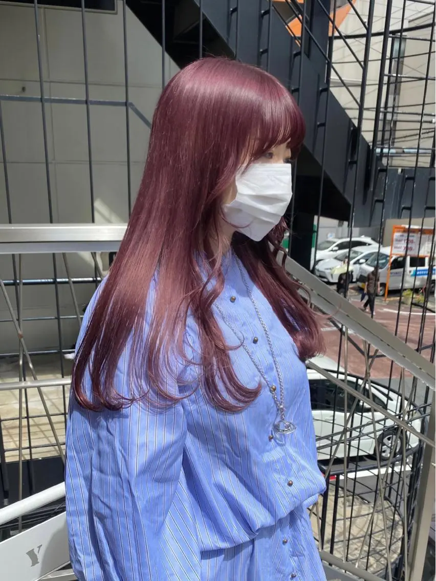 カラー ブリーチ 🌷柔らかクリーミー 🤍kirari🌷のヘアスタイル