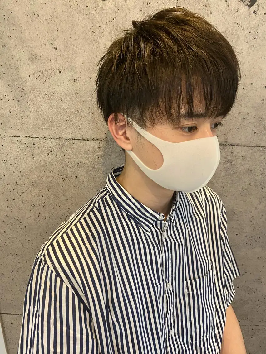 ショート メンズ カット 縮毛矯正 トリートメント 似合わせhair🌼 misakiのヘアスタイル