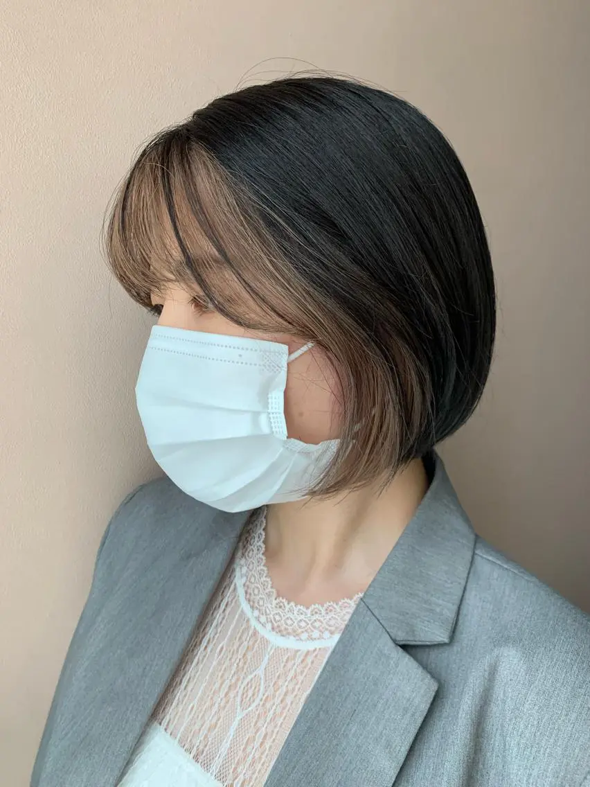 ショート カラー インナーカラー カット ヘアカラー トリートメント hubhair レイヤー/透明感のヘアスタイル