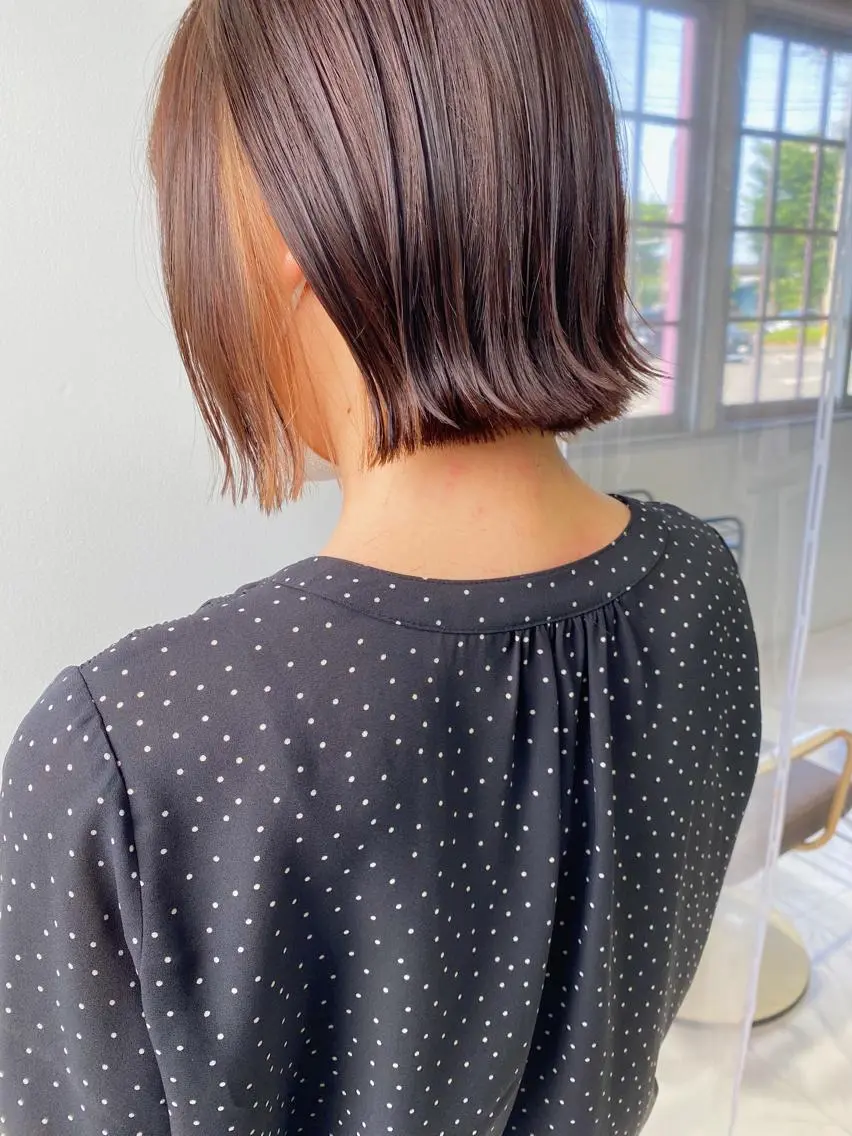 ショート カラー カット ヘアカラー 新井 広之のヘアスタイル