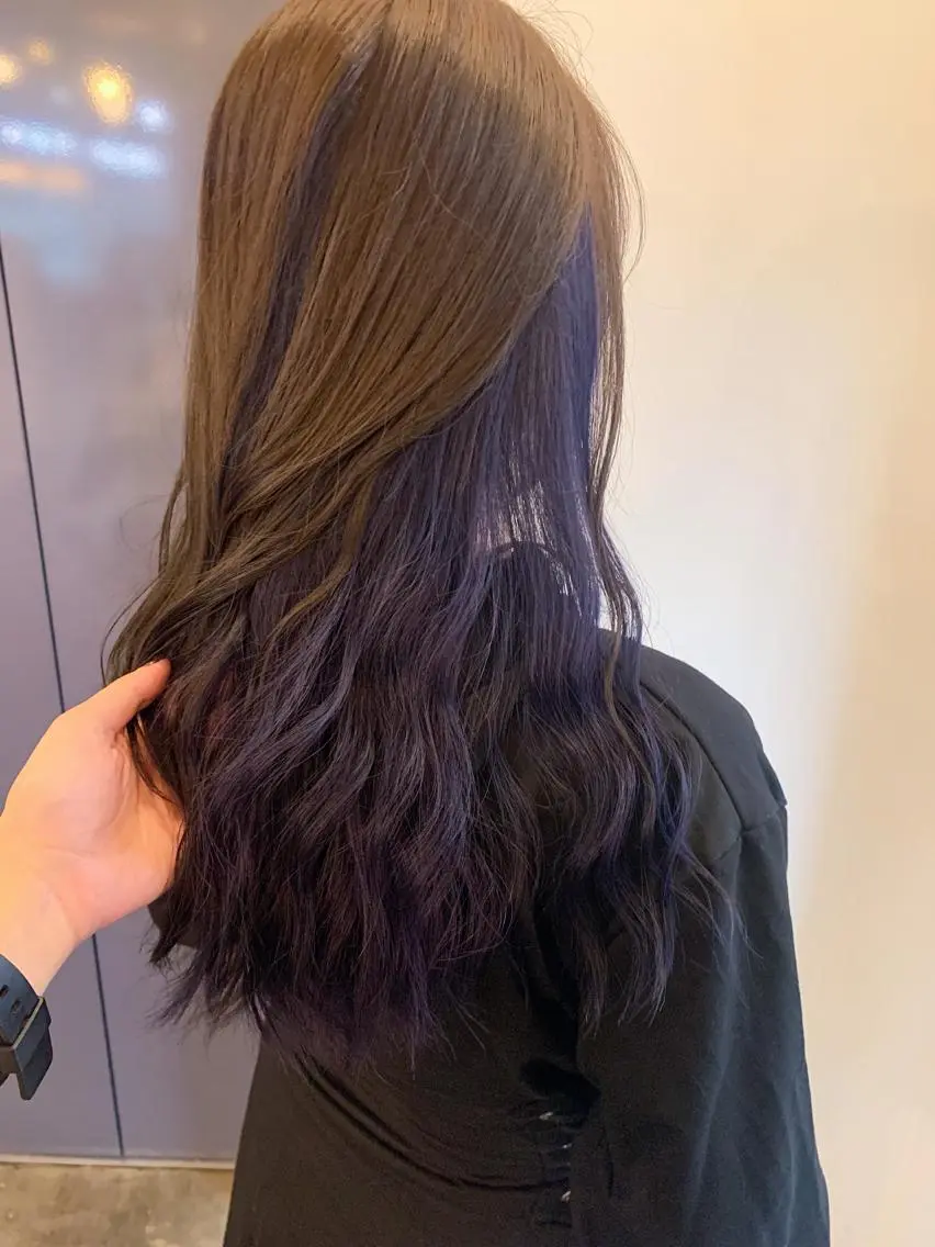 ロング カラー ヘアカラー 🌛ダブルカラー 🌜SAYAKAのヘアスタイル