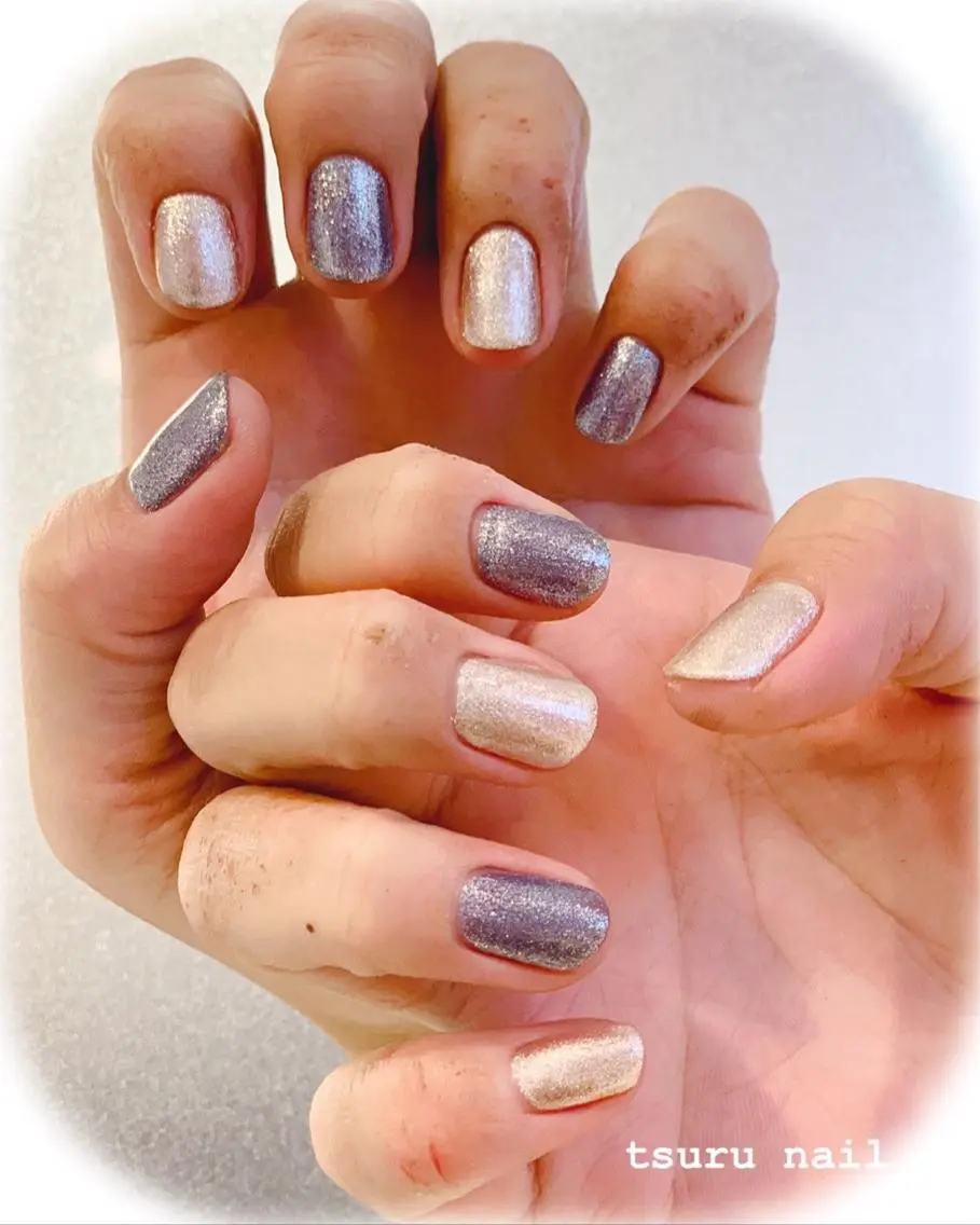ネイル ジェルネイル ワンカラーネイル ソフトジェル nailsalon GEARのネイルデザイン
