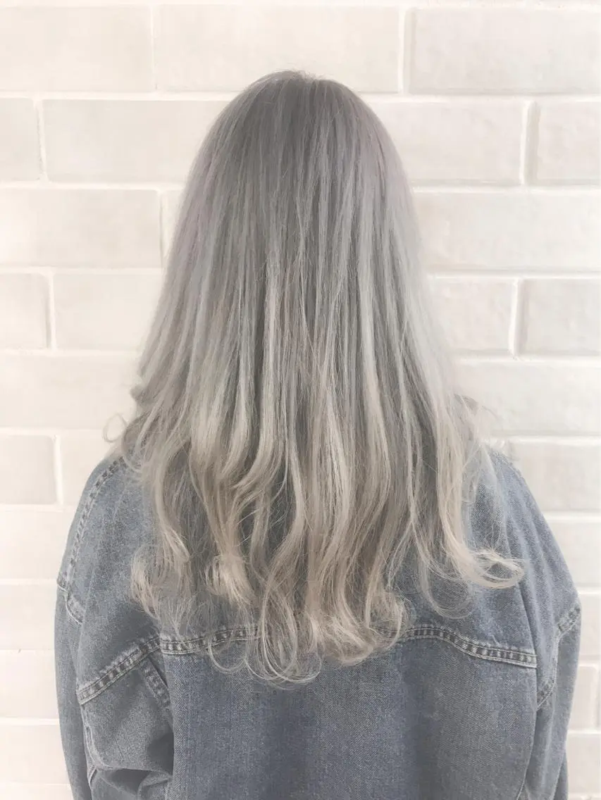 セミロング カラー カット ヘアカラー 艶髪カラー&ウルフ フルカワ ヒロズミのヘアスタイル
