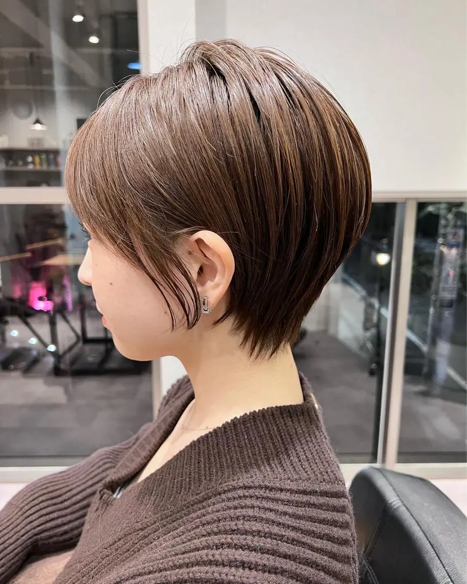 ショート ヘアカラー トリートメント ヘッドスパ 佐藤優太朗 似合わせ/髪質改善のヘアスタイル