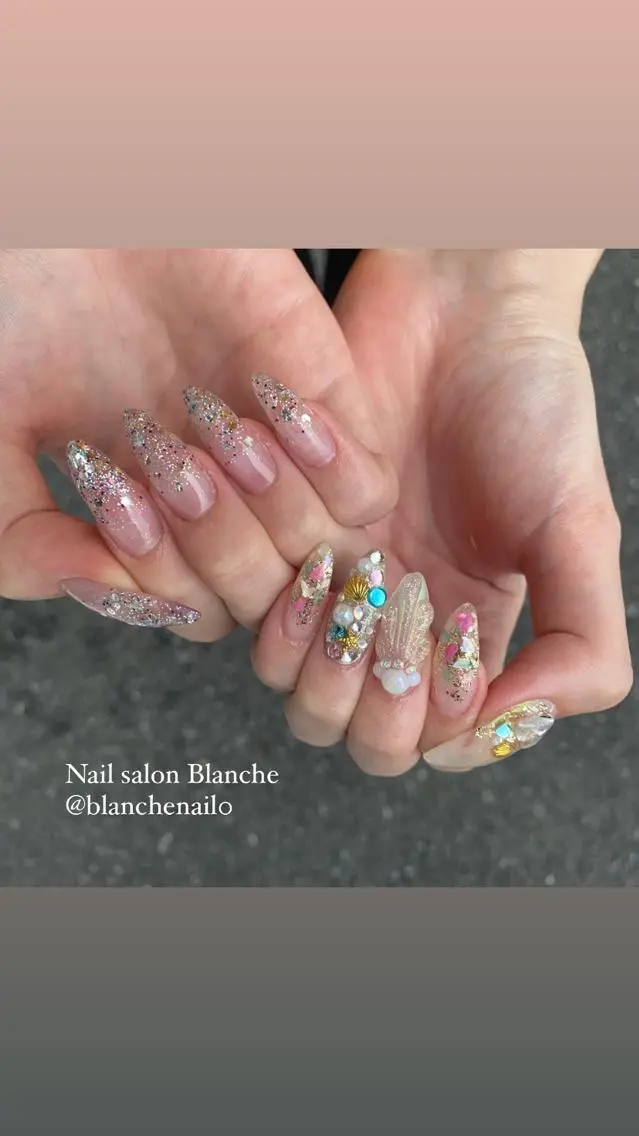ネイル ハンドネイル Nail Salon Blancheのネイルデザイン